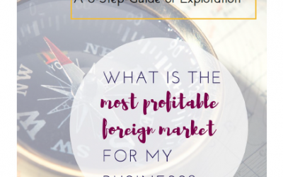 6 Steps to finding the most profitable foreign market for your business