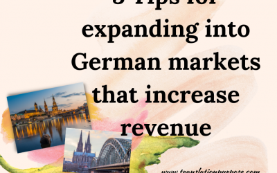 My 3 Top Tips for expanding into German Market